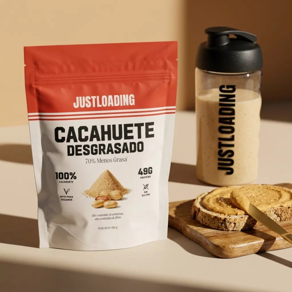 Cacahuete en polvo desgrasado | Proteína | JustLoading