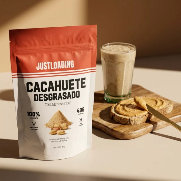 Cacahuete en polvo desgrasado | Proteína | JustLoading