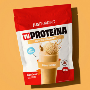 Proteína Whey 100% Sabor Vainilla 400g | Justloading