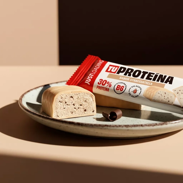 Stracciatella Protein Bar 30% Protein | JustLoading