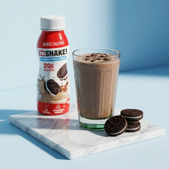 Batido Proteico Sabor Galleta RTD | JustLoading