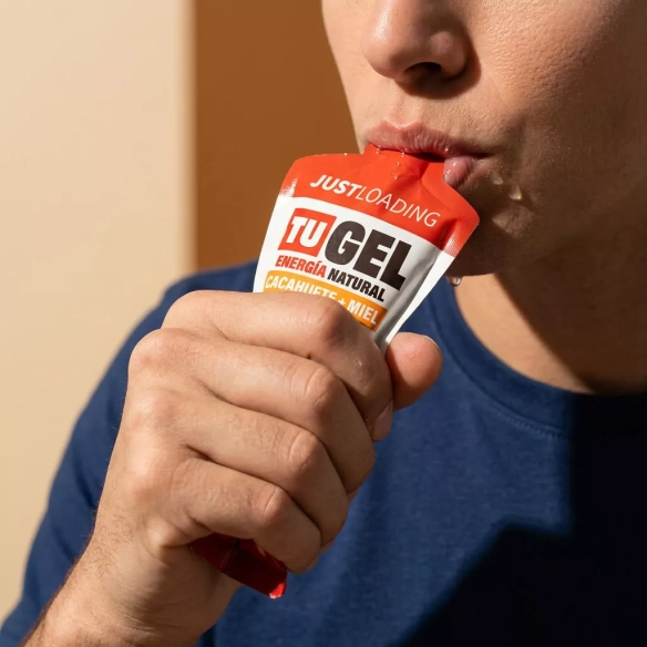 Honey and Peanut Energy Gel | 22 g Carbs per Gel