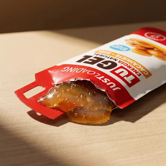 Honey and Peanut Energy Gel | 22 g Carbs per Gel