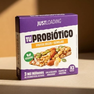Vegan Nuts & Seeds Probiotic Bar | High Fiber