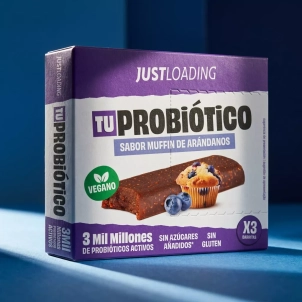 Barrita de Arándano con Frutos Secos y Probióticos | Justloading