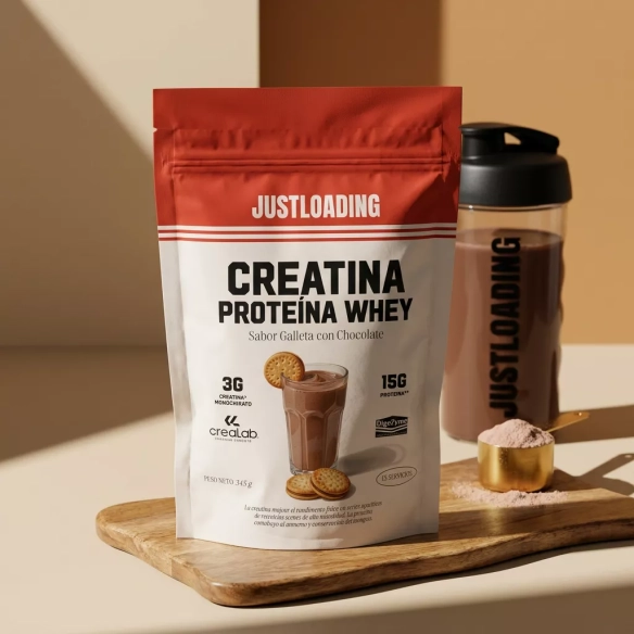 Whey Protein with Creatine Biscuit | 15.3 g Protein