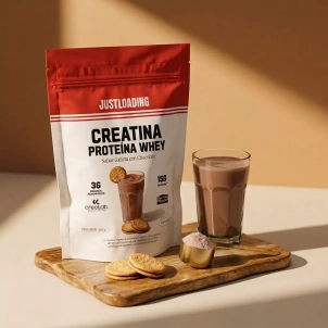 Proteína Whey con Creatina Sabor Galleta | JustLoading