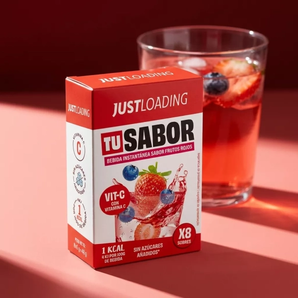 Saborizante para Agua Frutos Rojos Sin Azúcar