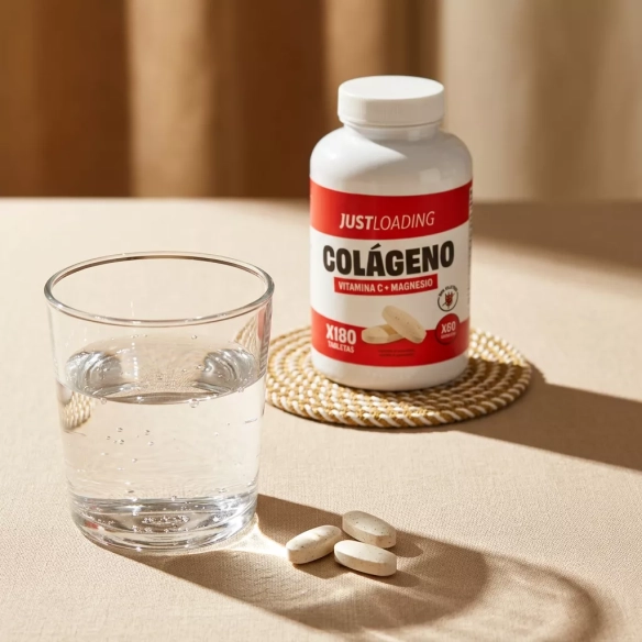 Colágeno con Magnesio y Vitamina C 180 Comprimidos
