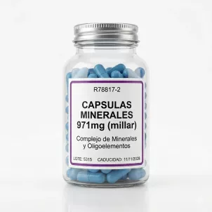 Cápsulas minerales 971mg