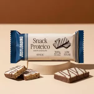 Snack proteico de arroz con chocolate | 60 kcal por unidad