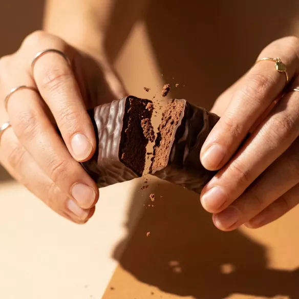 Barrita proteica sabor brownie | 100 kcal y 6,9 g proteína