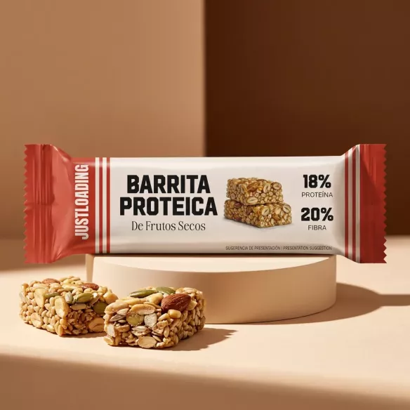 Barrita proteica frutos secos