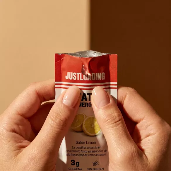 Gel de creatina sabor limón