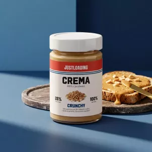 Crema de Cacahuete Crunchy 100% | JustLoading