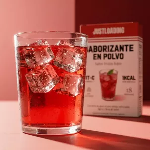 Saborizante para Agua Frutos Rojos Sin Azúcar