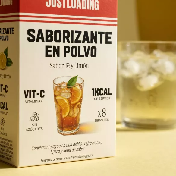 Saborizante para Agua Té Verde Limón Sin Azúcar