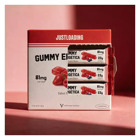Barrita Energética GummyPower Vegana | JustLoading