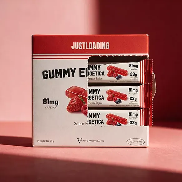 GummyPower Vegan Energy Bar | JustLoading