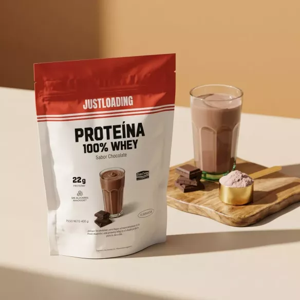 Whey Protein Chocolate 400 g | 22.4 g per Shake