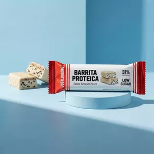 Barrita proteica sabor cookie cream | Justloading