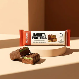 Pistachio & chocolate protein bar | 16.6 g protein