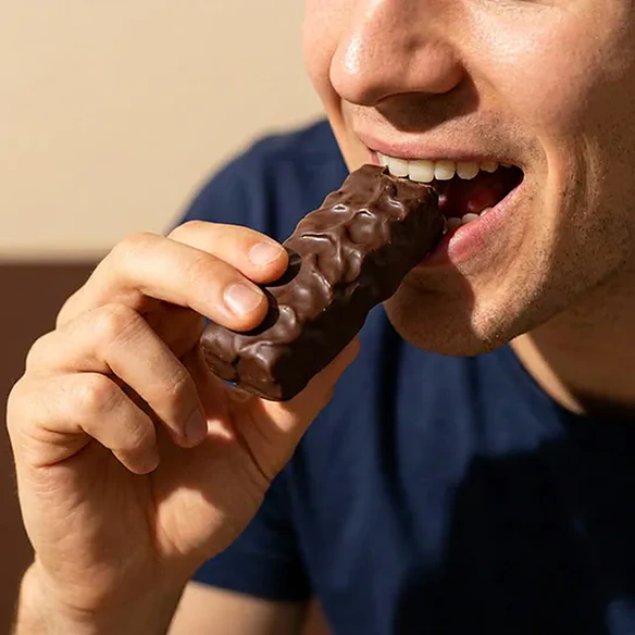 Pistachio & chocolate protein bar | 16.6 g protein