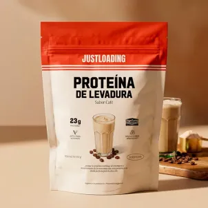 Proteína de levadura sabor café