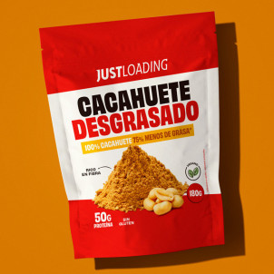 Cacahuete en polvo desgrasado