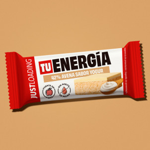 Flapjack Energético Chocolate Blanco y Yogur | Snack Rico en Energía