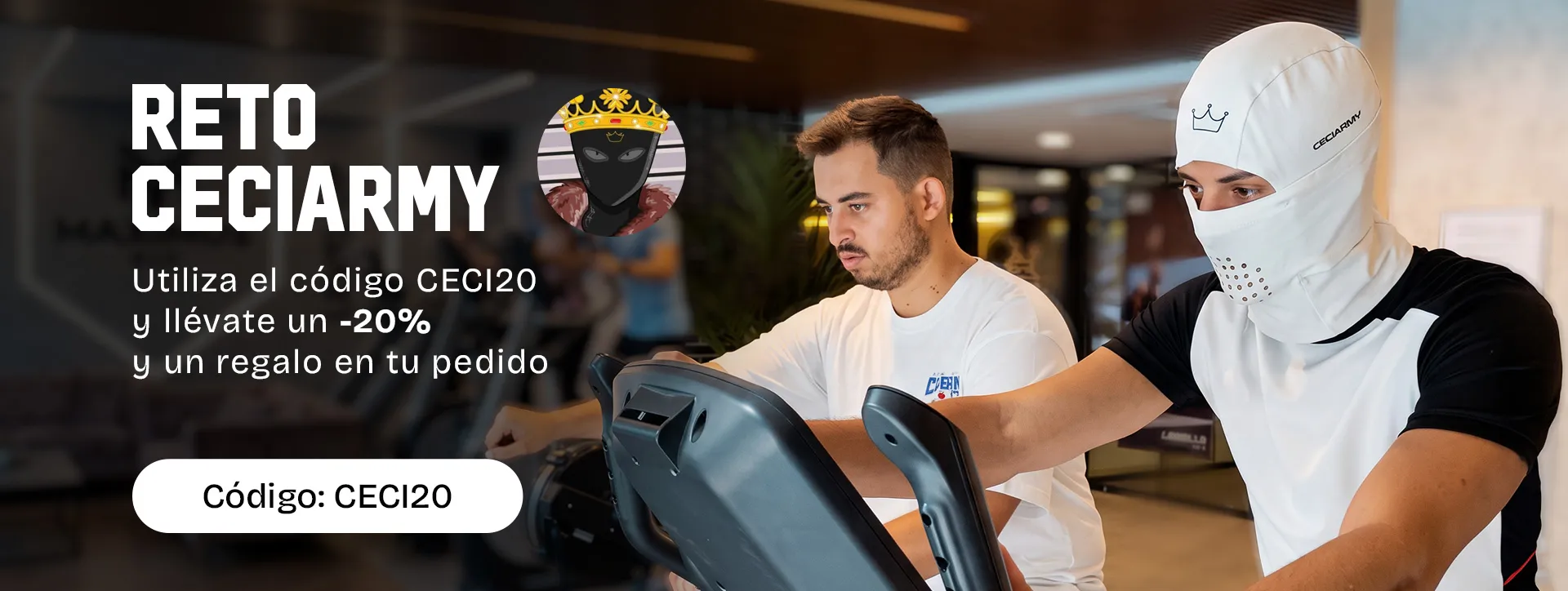 Reto Ceciarmy: -20 % y un regalo con el código CECI20