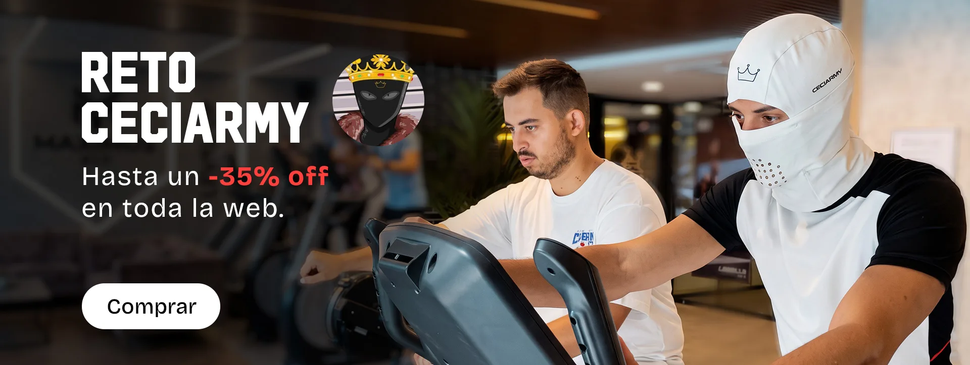 Reto Ceciarmy: hasta un -35 % en toda la web