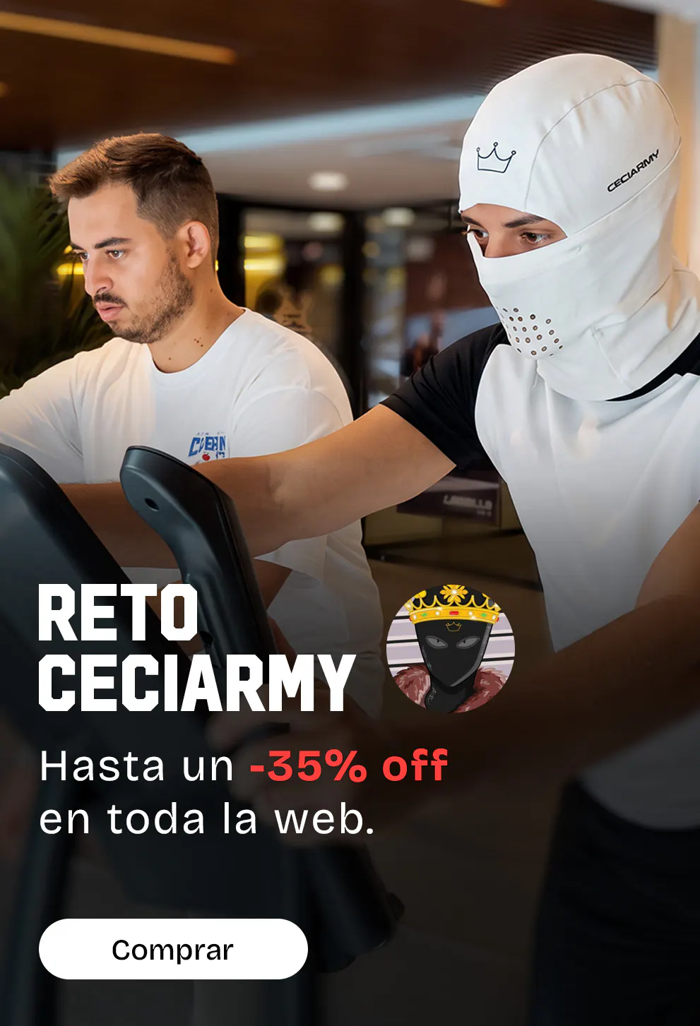 Reto Ceciarmy: hasta un -35% off en toda la web