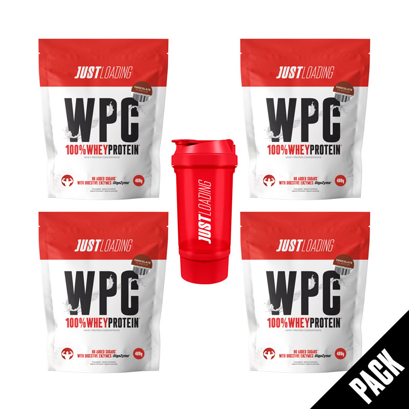 Pack Proteina Chocolate y Shaker